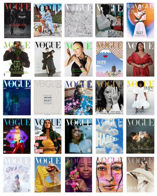 Vogue 长存希望：特别致谢帮助 Vogue 九月刊诞生的所有人