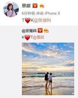 张继科景甜修成正果，同是冠军的武大靖敢追江疏影吗？