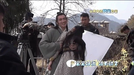 迪丽热巴张彬彬幕后花絮大公开, 拥抱拉手暧昧十足!