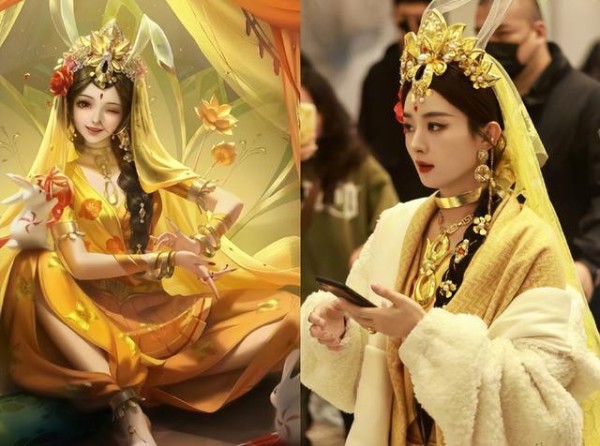 20多位明星cos王者角色，赵丽颖和娜扎神还原，宁静霸气十足！