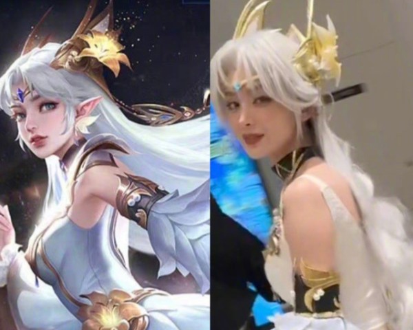 20多位明星cos王者角色，赵丽颖和娜扎神还原，宁静霸气十足！