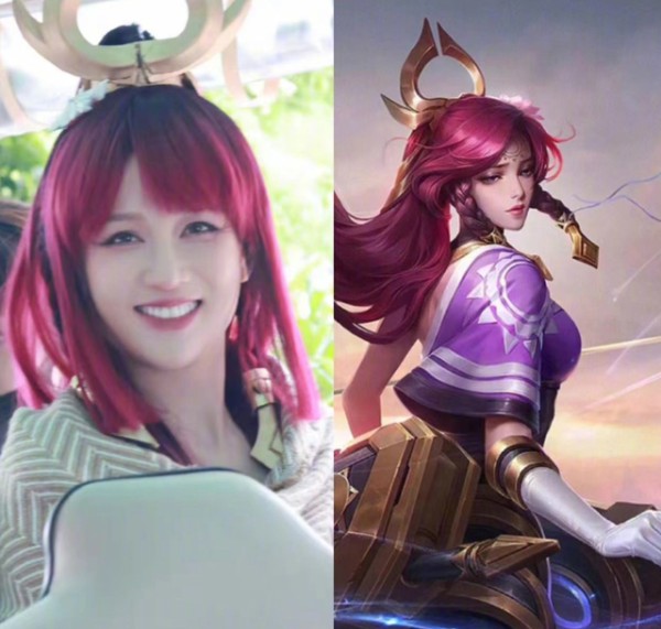 20多位明星cos王者角色，赵丽颖和娜扎神还原，宁静霸气十足！