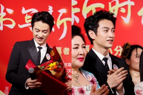 陈晓离婚后出席活动状态超好。翻摄自微博