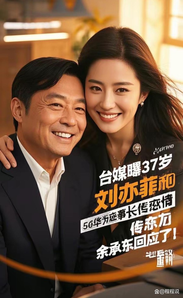 离谱！台媒曝刘亦菲余承东恋情，余承东霸气回应