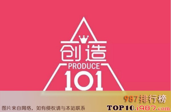 十大国内最火选秀节目之《创造101》