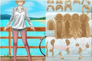 莉莉的夏季造型小游戏