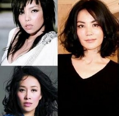 王菲、那英、张惠妹