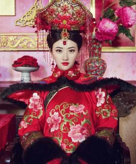 盘点穿古装嫁衣的女明星：赵丽颖惊艳