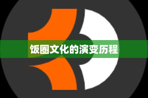 饭圈文化的演变历程