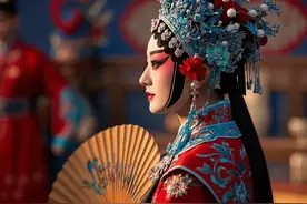 刘亦菲和赵丽颖京剧旦角扮相,谁更胜一筹?图片