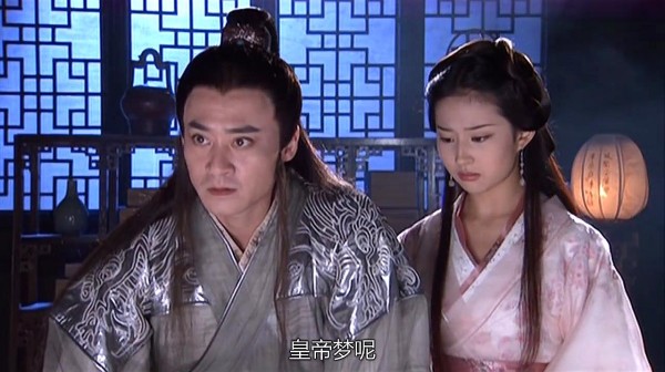 天龙八部：刘亦菲出场的瞬间，简直太惊艳了，这才是仙女！