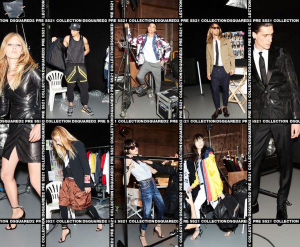 dsquared2,2021早春,时装周,年轻活力,休闲,旅游,舒适,清爽,运动衫,卫衣