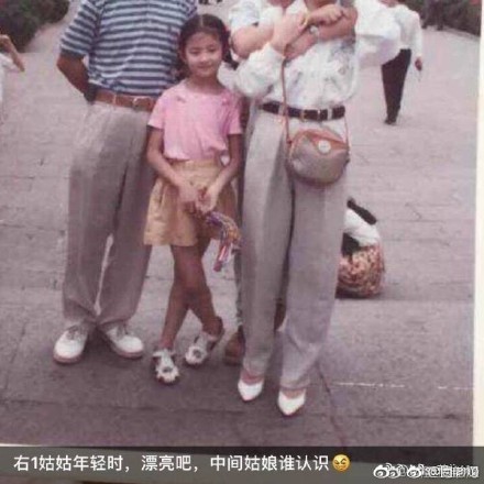 刘亦菲小时候过万圣节是什么样的？刘亦菲童年照曝光真的从小美到大