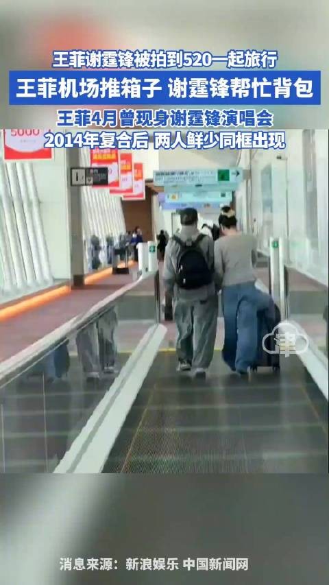 王菲谢霆锋被拍到520一起旅行