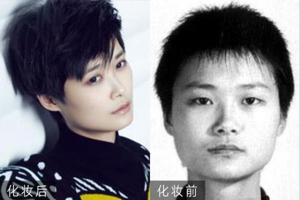 女明星化妆前后对比照 杨幂最妖娆黄圣依最清纯