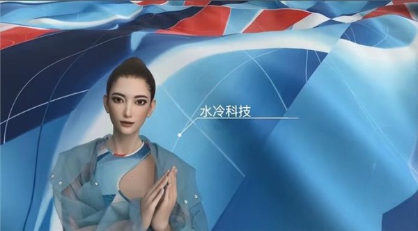 图:RONG介绍面料产品