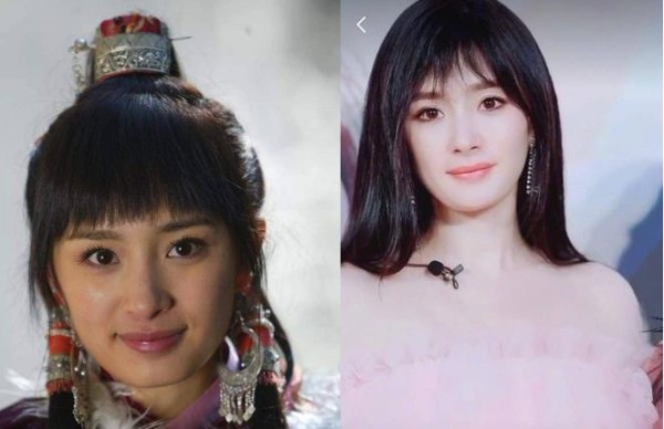 娱圈换头明星：前有告别嫩牛五方的杨幂，后有撞脸雷震子的沈梦辰