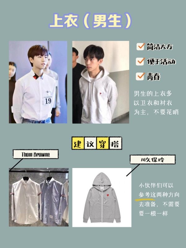 艺考生必看12种艺考穿搭指南参考明星