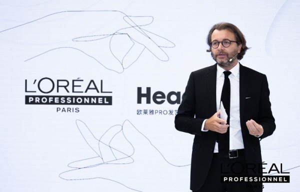 欧莱雅集团专业美发产品部全球副总裁 arnaud jeanteur
