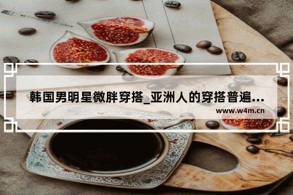 韩国男明星微胖穿搭_亚洲人的穿搭普遍是哪种风格呢