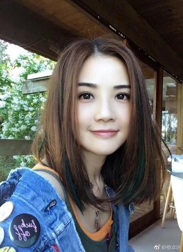 女明星中长发发型
