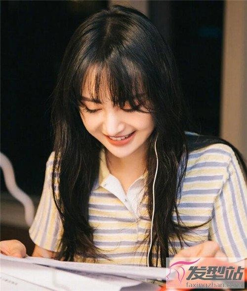 女明星中长发发型