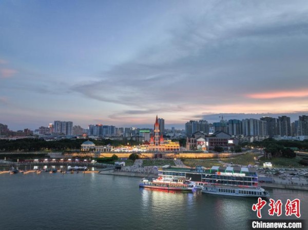 图为亭子码头。　陈冠言 摄