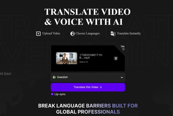 translating video & voice with Ai