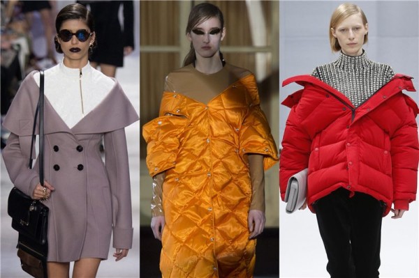 從左到右分别為:Dior、Acne Studios、BALENCIAGA