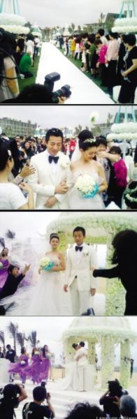 大S与汪小菲婚礼现场