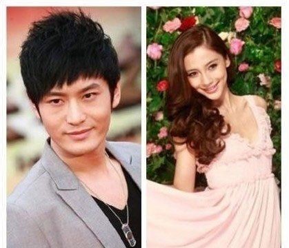 　　黄晓明与Angelababy