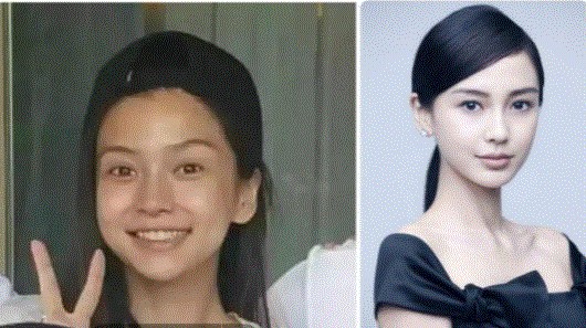 明星妆前妆后差别对比 人人都能是女神