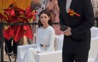 汪小菲夫妇婚后出席活动，马筱梅一身白裙好仙气，称呼也变了！