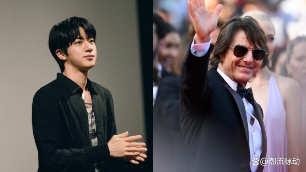 BTS Jin 与汤姆・克鲁斯梦幻合作成真！自拍变视讯，家人也沾光