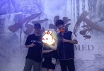 距离电视剧《陈情令》大结局已经过去了近一周的时间，19日，肖战、王一博再度相聚《陈情令》庆功宴，并同框合照。