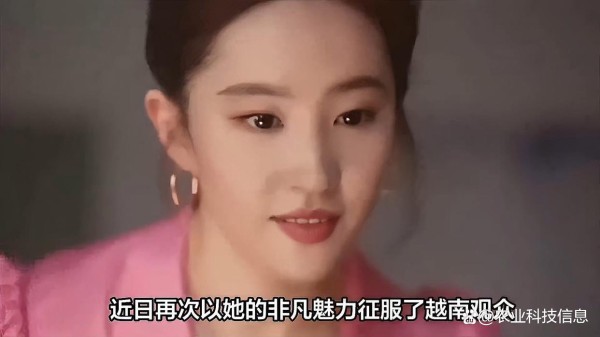 刘亦菲登上越南国家电视台