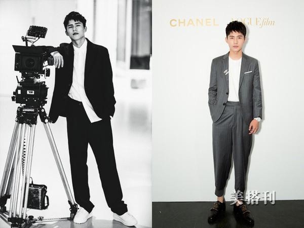 刘昊然春节后开工全身黑LOOK，获粉丝送“档案袋”求爱满脸惊