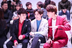 时尚boys!黄晓明旗下三位人气小生时装周头排看秀