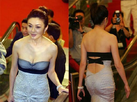 在电影节大胆秀美背的十位极品美女