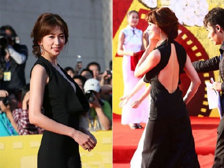 在电影节大胆秀美背的十位极品美女