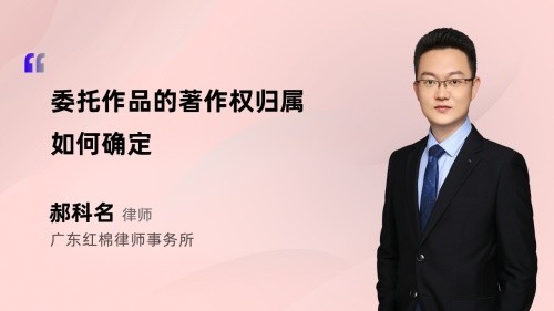 委托作品的著作权归属如何确定