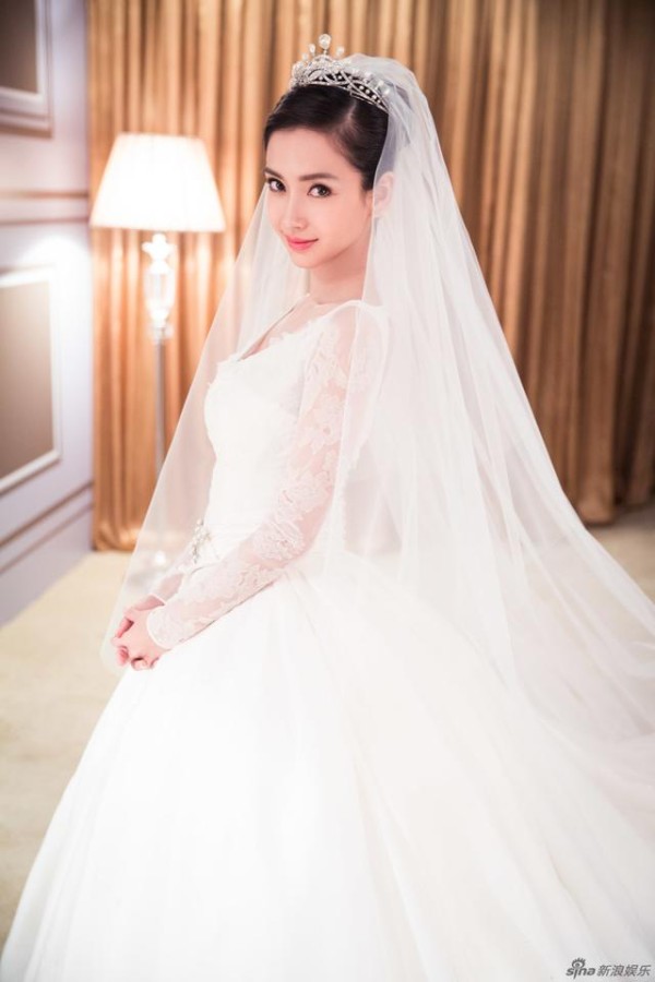 黄晓明Baby官方婚纱照