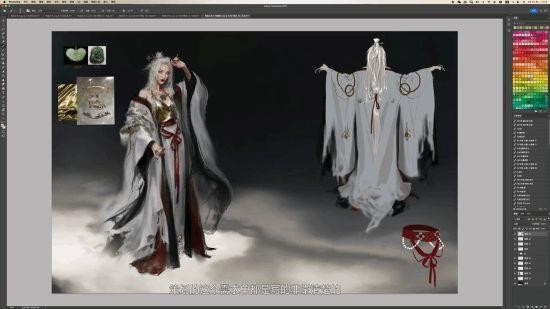 《黑神话》铁扇公主设计师<a target=