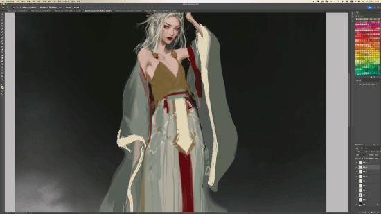 《黑神话》铁扇公主设计师<a target=
