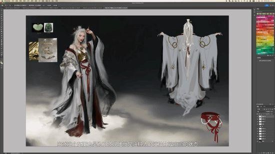《黑神话》铁扇公主设计师<a target=