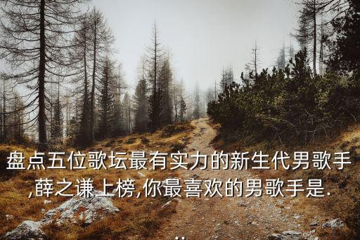 盘点五位歌坛最有实力的新生代男歌手,薛之谦上榜,你最喜欢的男歌手是...