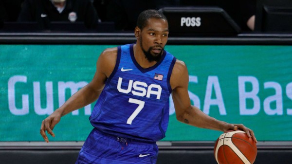 Kevin Durant Olympic exhibition 2021
