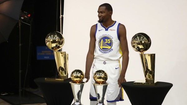 Kevin Durant trophies