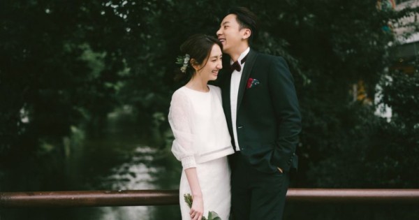 坤達、柯佳嬿婚紗照
