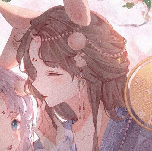 神仙闺蜜头像一人一半